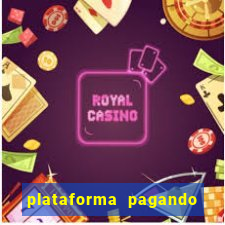 plataforma pagando bonus no cadastro